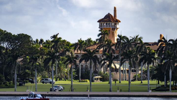 A view of the Mar-a-Lago Club in Palm Beach, Florida.
