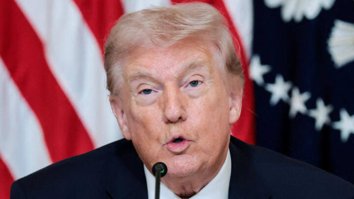 US President Donald Trump speaks at the Kennedy Center in the East Room of the White House in Washington, DC, March 16, 2026
