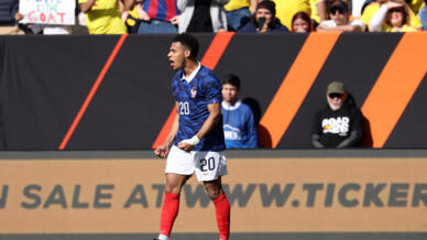Desire Doue helped France round off a successful to the US with two goals in a win over Colombia