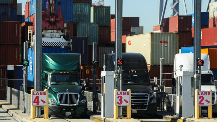 The US trade deficit in goods widened in 2025, but the gap with China narrowed in the full year, government data shows.