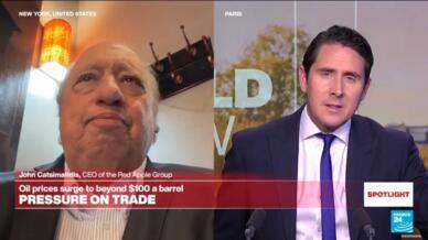 CEO of the REd APPle Group talks to Gavin Lee on France 24