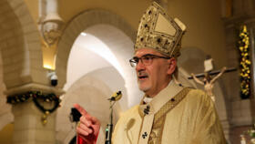 Cardinal Pierbattista Pizzaballa is the acting Latin Patriarch of Jerusalem.