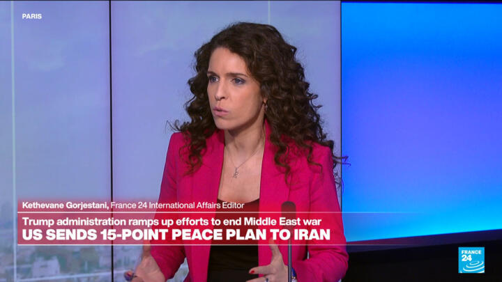 US sends peace plan to Iran