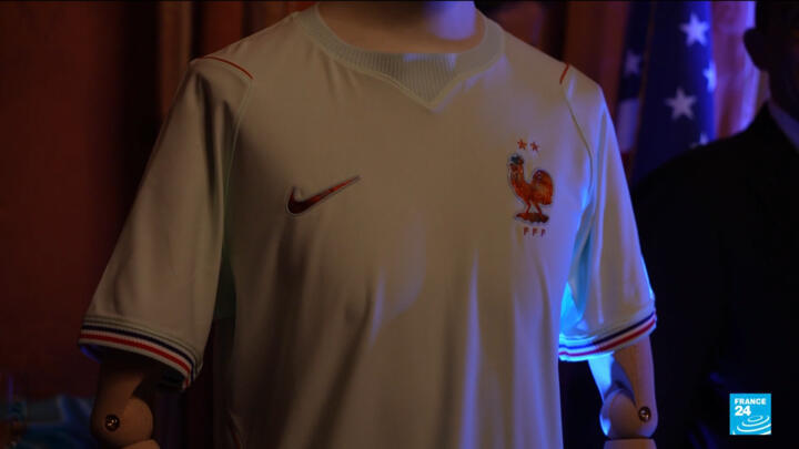 Football fever hits NYC as France unveils team jersey for World Cup