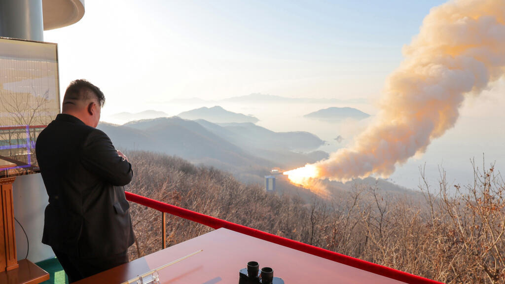 North Korean leader Kim Jong Un oversaw the first officially confirmed high-thrust solid-fuel engine test since September