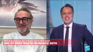 Day of zero waste: International Chef Massimo Bottura speaks to France 24