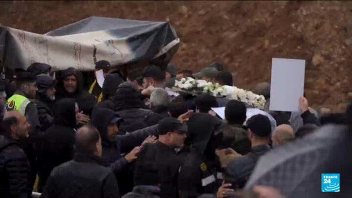 Lebanon mourns three journalists killed in Israeli strikes