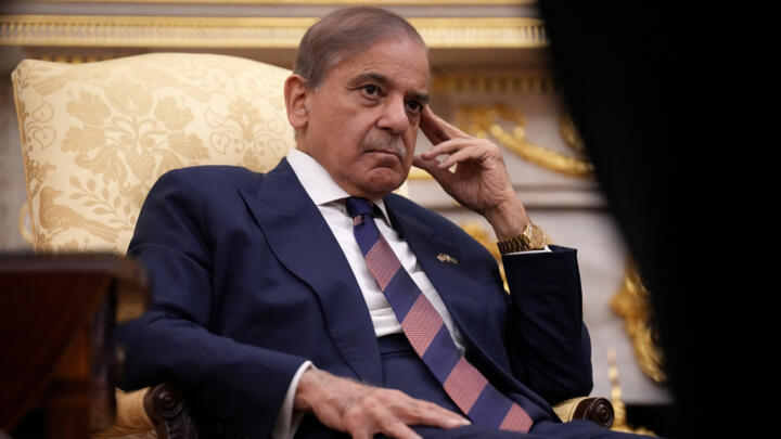 Pakistani Prime Minister Shehbaz Sharif.